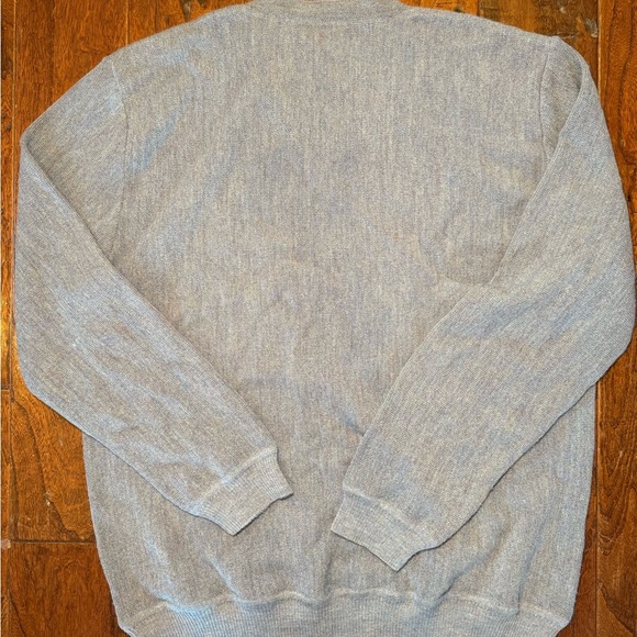 Ike Behar Men’s Baby Alpaca and Wool Sweater Classic Soft New Condition Size L - Picture 8 of 10